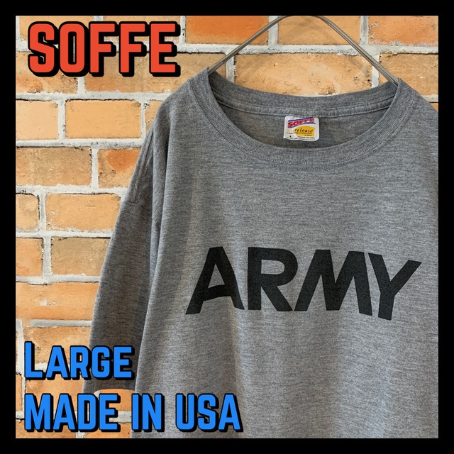 【SOFFE】US ARMY 米軍 オフィシャル アーミー Tシャツ ミリタリー