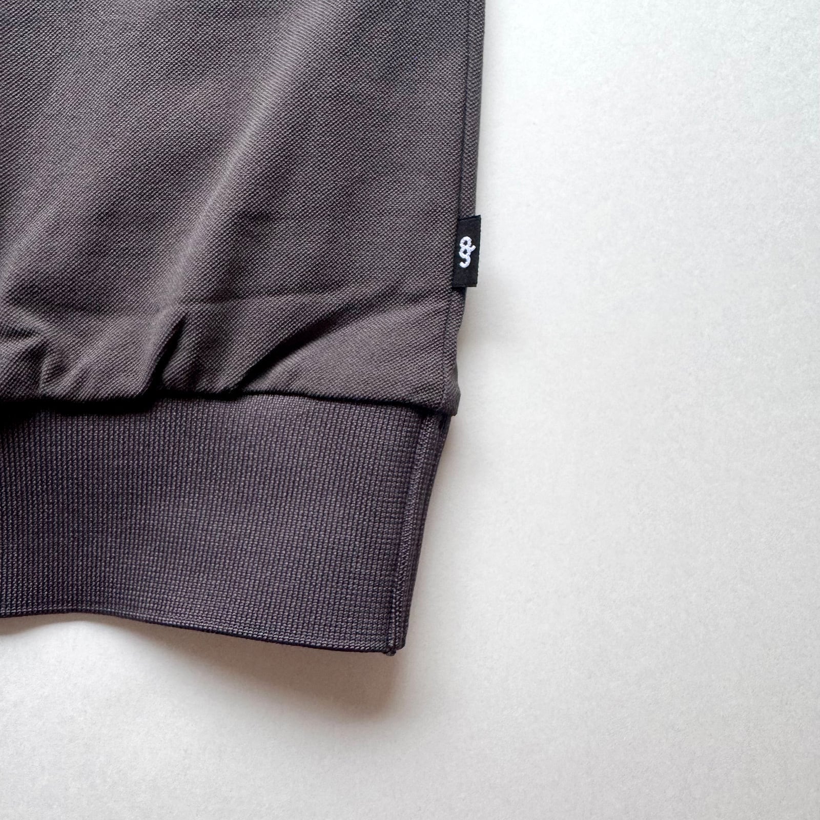 DRY HENRY NECK SHIRT -CHARCOAL- | 8G SHOOT WEBSTORE