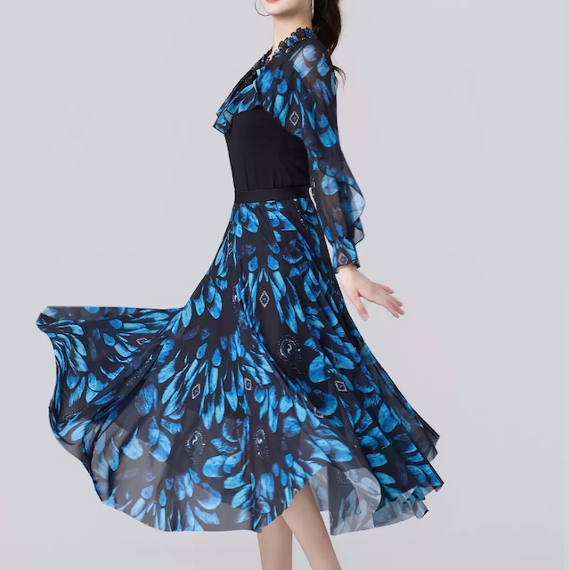 ブループラム・フローラルダンスセット ds1154