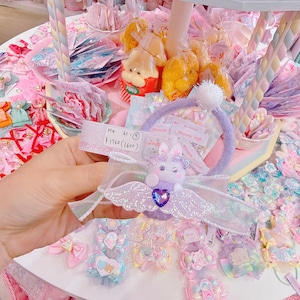 【M4】61-5うさぎマスコットヘアゴム