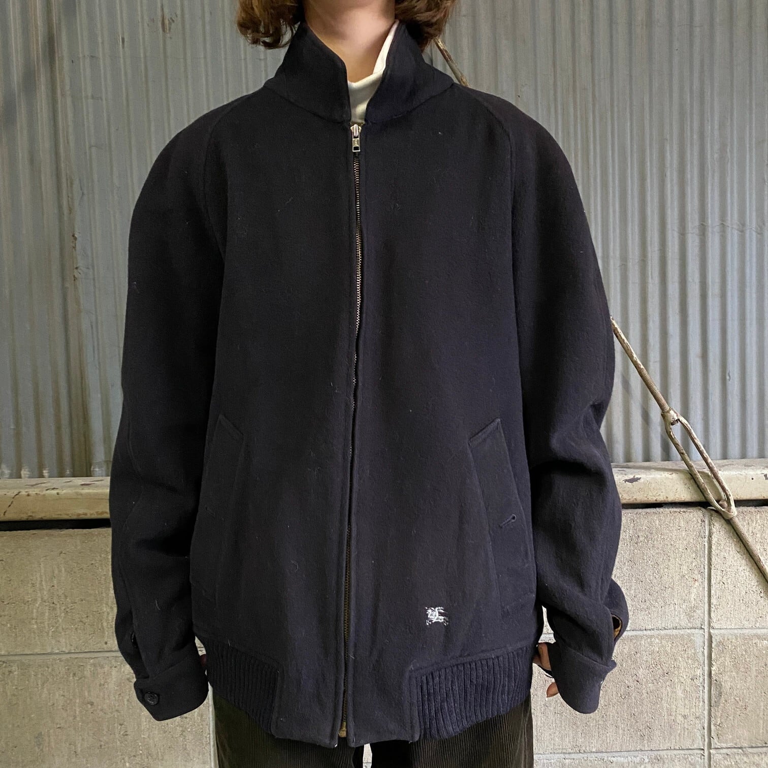 Burberrys ウールジャケット ブルゾン チェック L ヴィンテージ 楽天市場】BURBERRY【バーバリー】ヴィンテージチェック オーバー