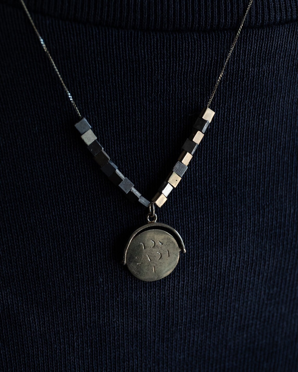 ORNAMENT & CRIME “I Love You Spinning Necklace” | THREE / ISSUE