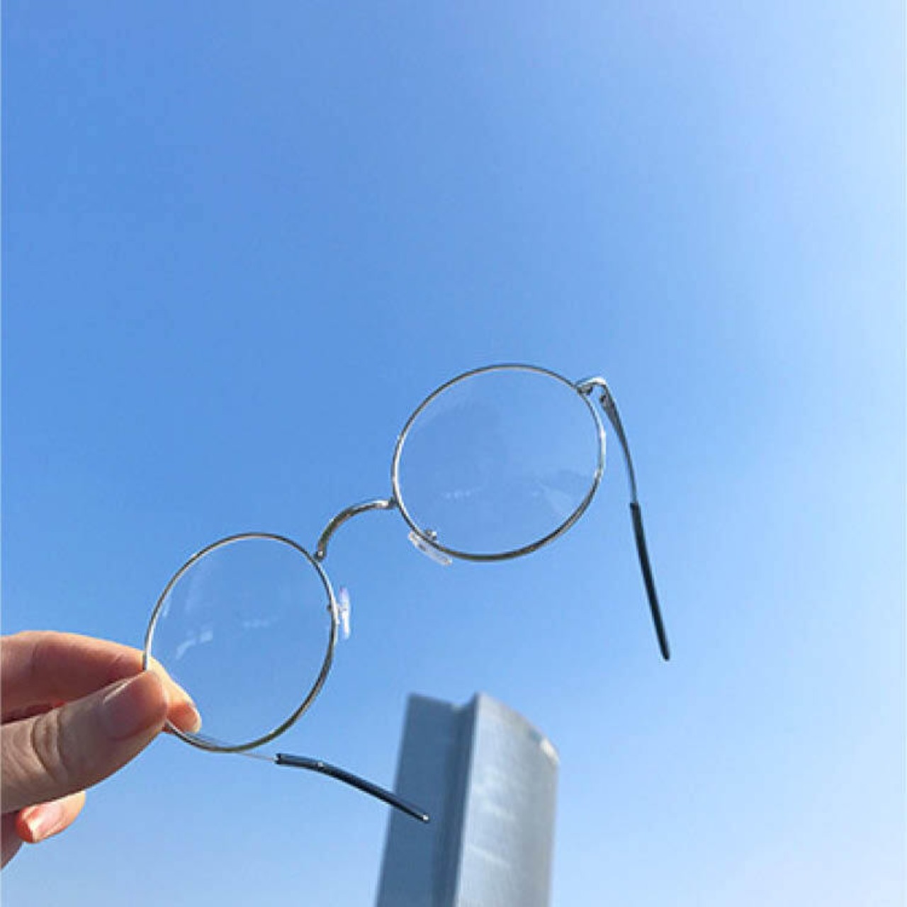 ラウンドフレームワイヤーメガネ　MT0080124