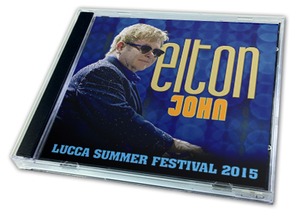 NEW ELTON JOHN LUCCA SUMMER FESTIVAL 2015   2CDR 　Free Shipping