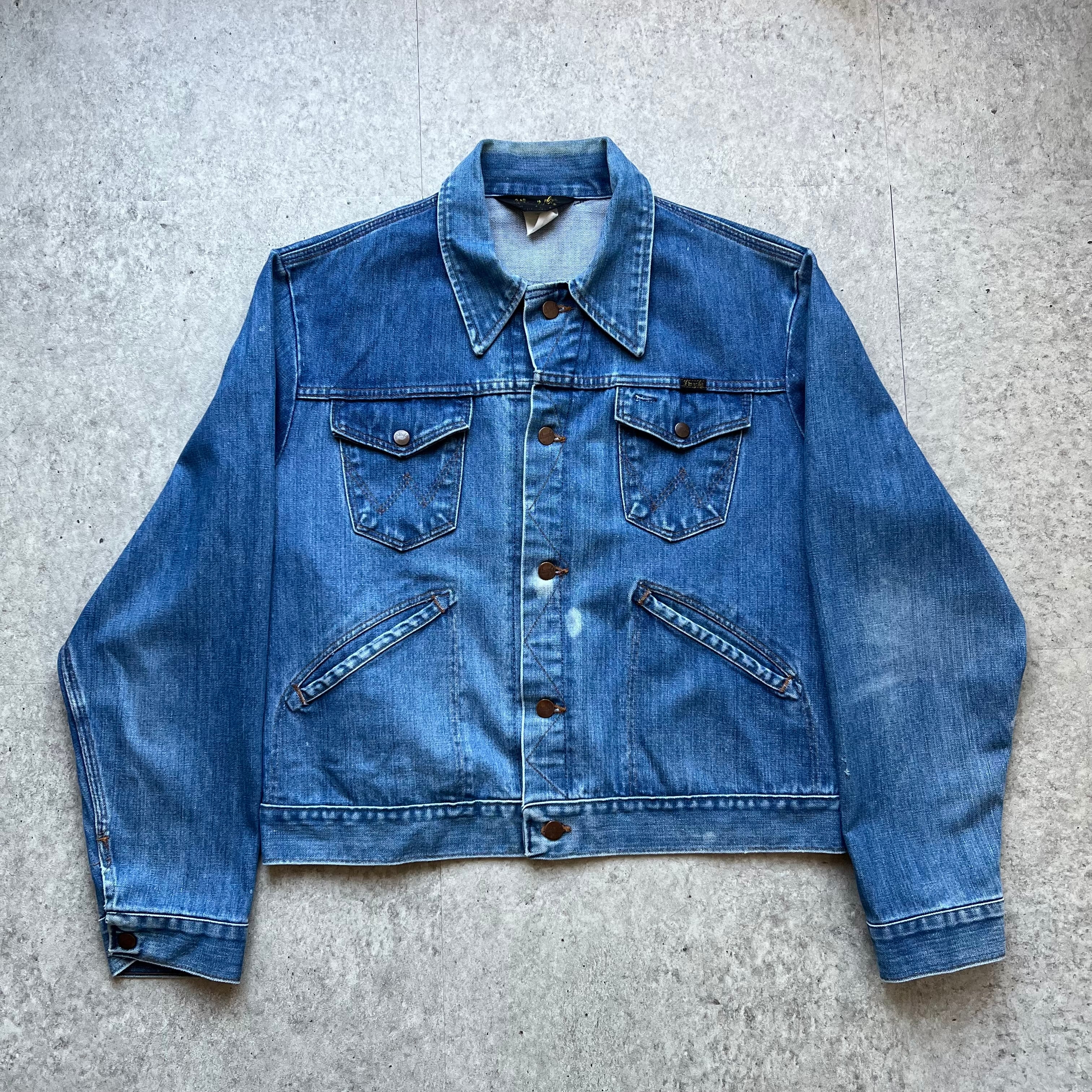 日本製 90年代 復刻 Wrangler ラングラー デニムジャケット 124MJ