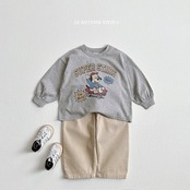 韓国子供服 / VIVID-I / 26Autumn / スーパードッグ シングル Tシャツ / キッズ服 / ジュニア服 / 秋服 *XS~JM*