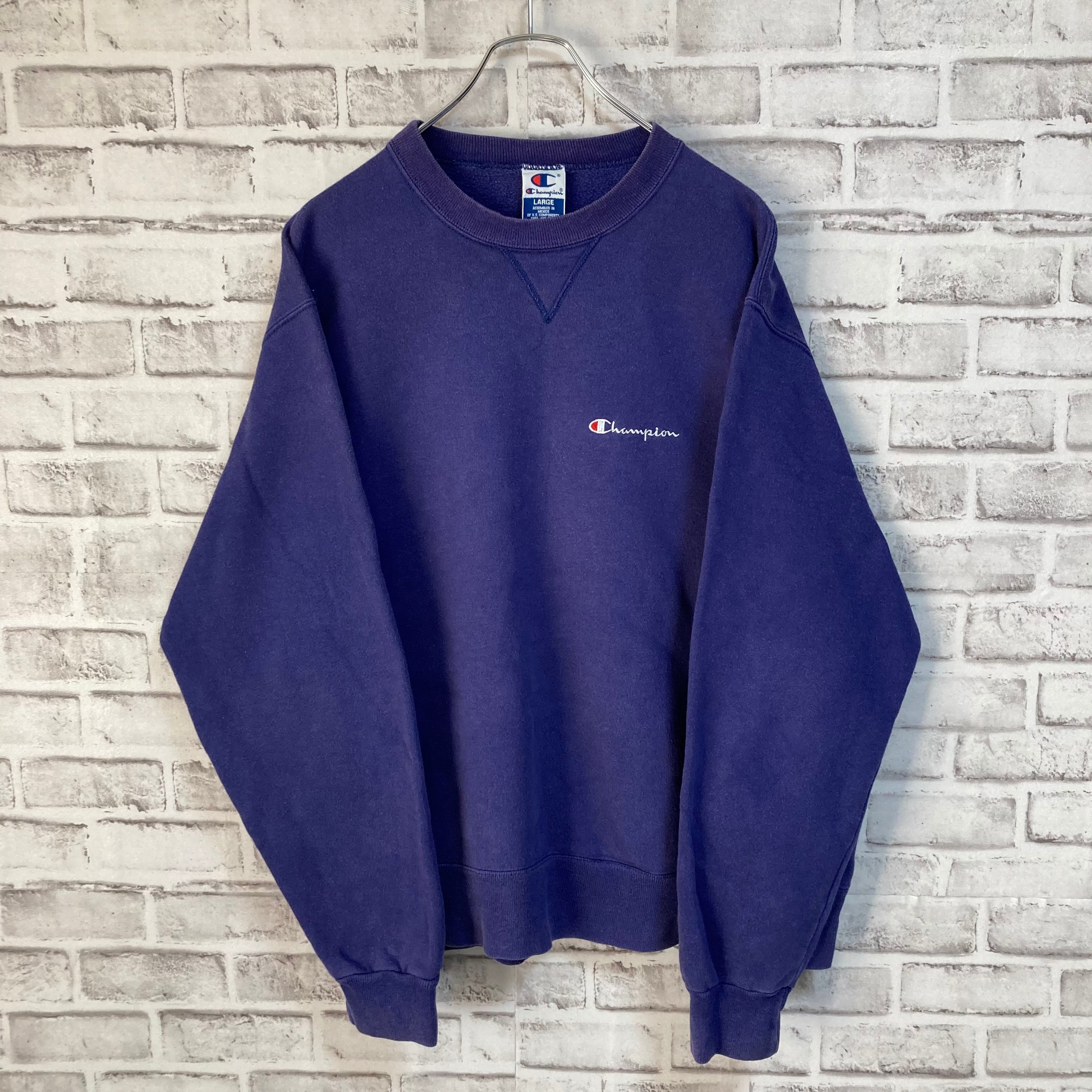 Champion】L/S Sweat L 90s チャンピオン スウェット トレーナー 刺繍