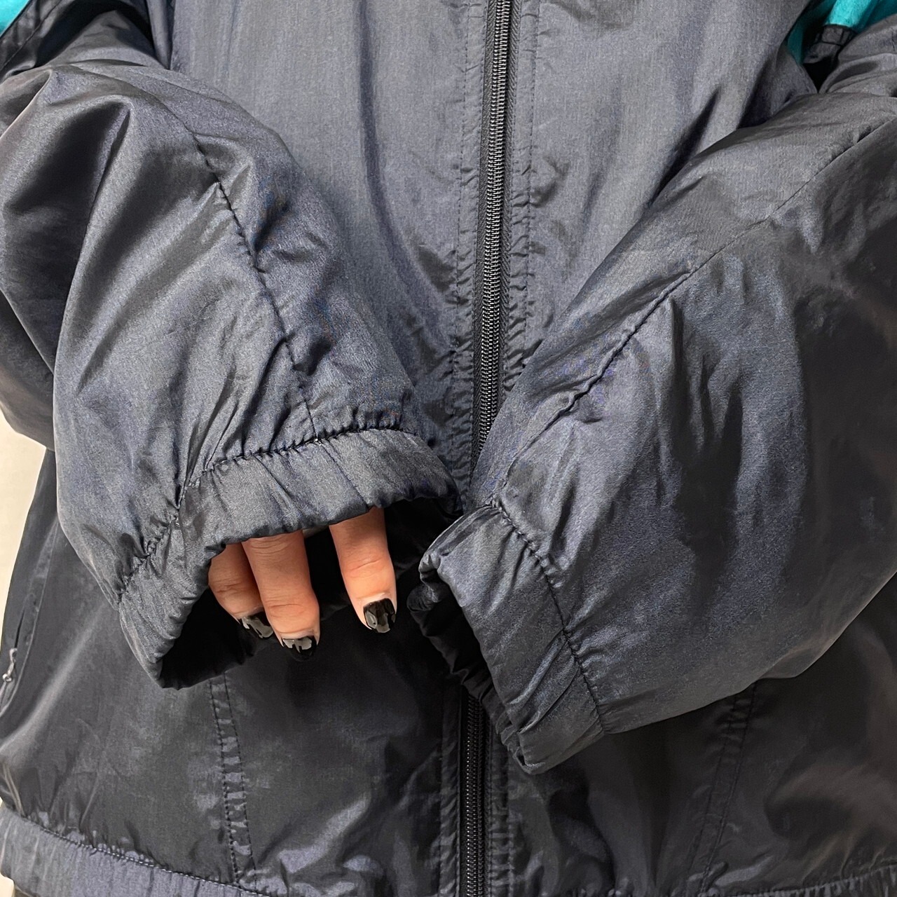 80年代 adidas アディダス ナイロン トラックジャケット メンズXL 古着 