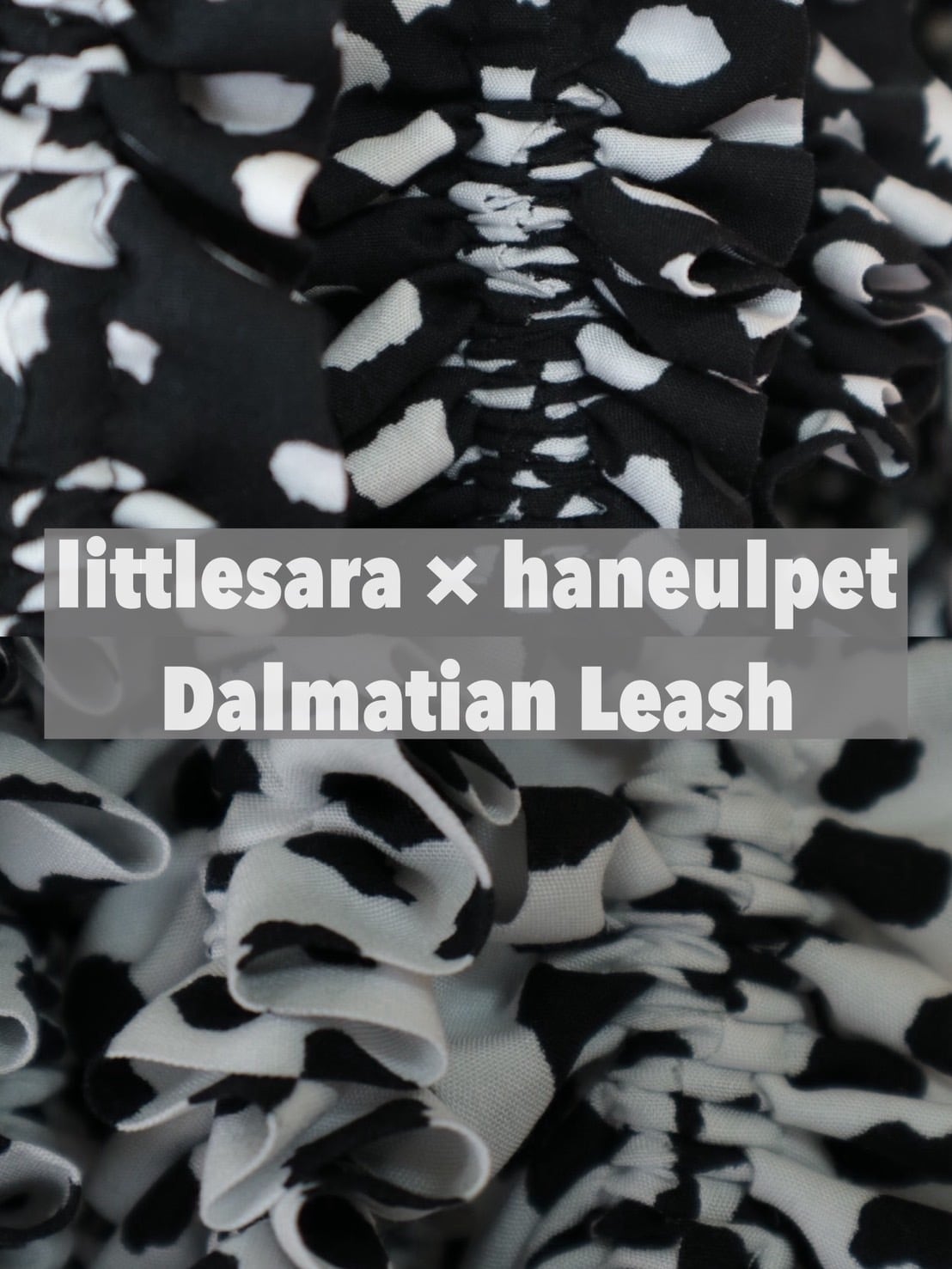 当店限定！即納【littlesara】Dalmatian Leash (2Color)