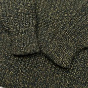 Paul Smith ポールスミス 畔編み ローゲージ ウールニットセーター サイズ L /グリーン×イエロー系/メンズ