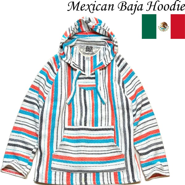 1点物◇本場Mexico製メキシカンパーカーUSA古着メンズXLレディース