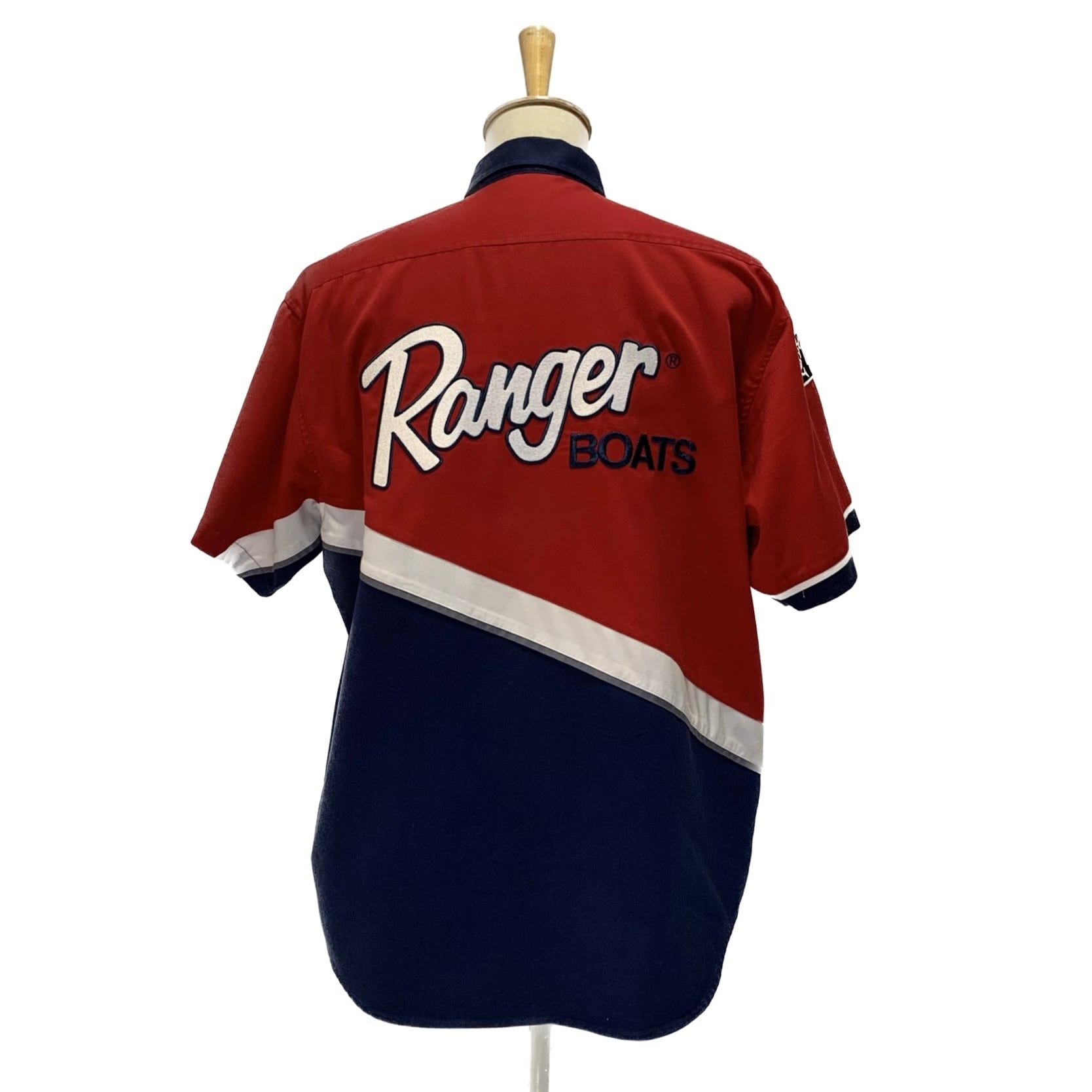 6365 Kudzu RANGER BOAT 半袖シャツ ビッグロゴ 刺繍 XL | San Fernando