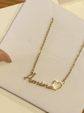 【受注】name necklace