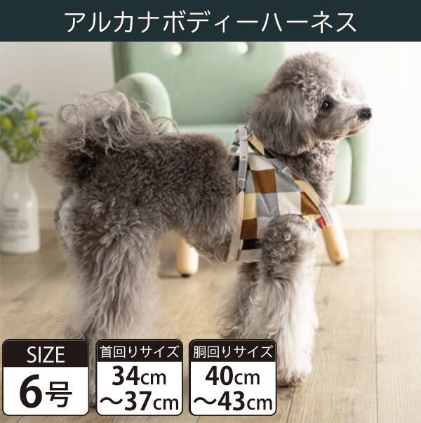 Toto&Pal(トトパル) ボディーハーネス・アルカナ(6号)