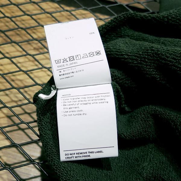 WTAPS SS AII/ZIP HOODY/COTTON ATDT CSM サイズM ダブル