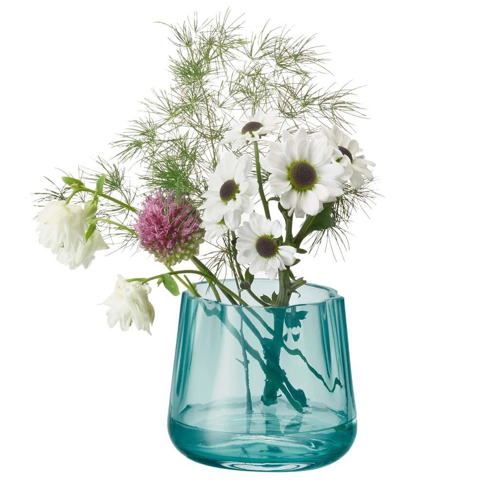 LSA Lagoon Tealight Holder & Vase G1706-08-895 グリーン H8cm LLG11 / エルエスエー フラワーベース キャンドルホルダー 花器 花瓶