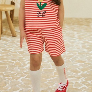 «sold out»«ジュニアサイズあり» By MiMi ボーダーパンツ 3colors