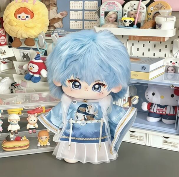 20cm 無属性ぬいぐるみ 本体のみ 骨有 コットン ドール 無属性