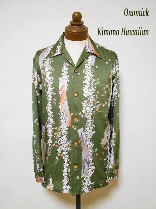 着物アロハシャツ Kimono Hawaiian Shirt AL-700/L
