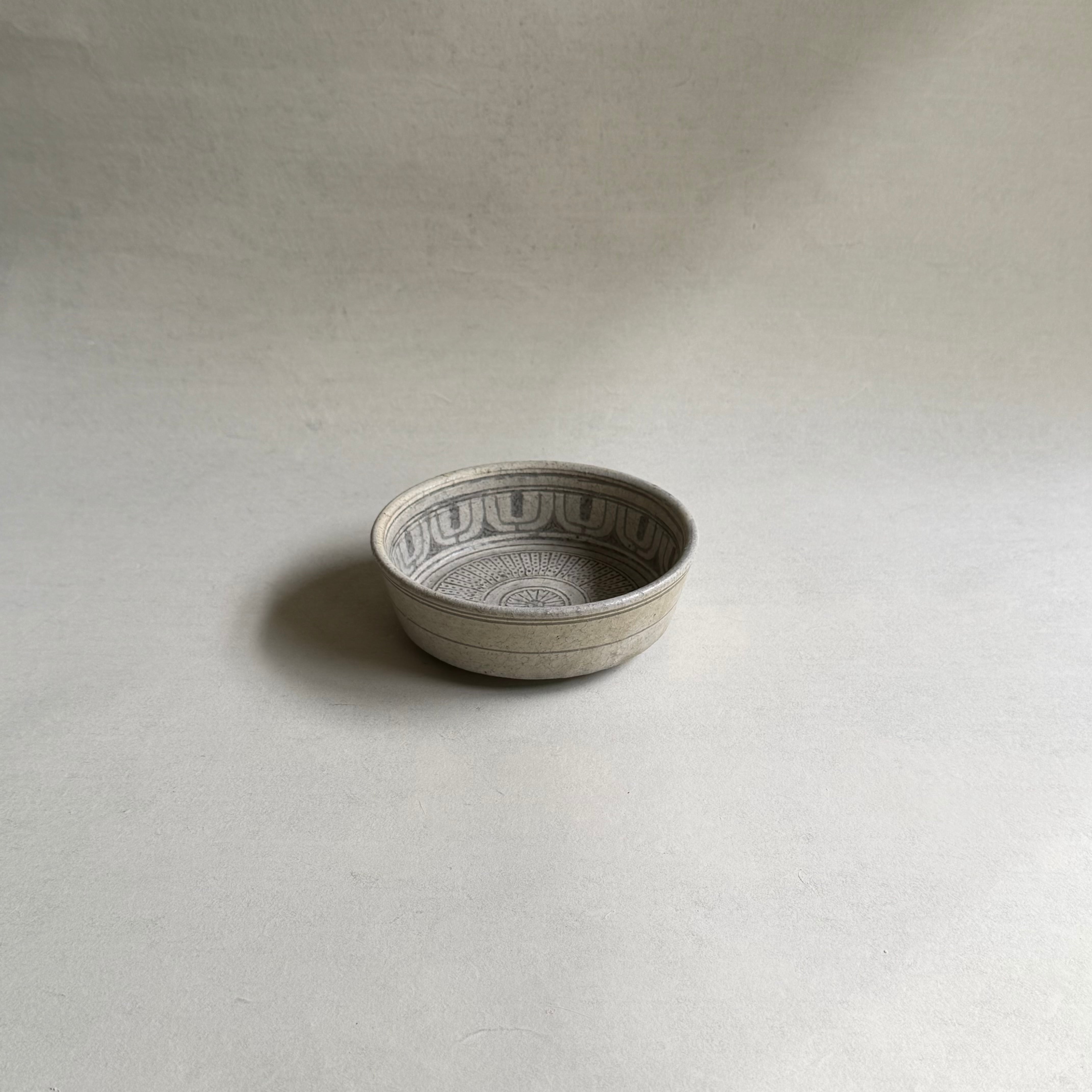 叶谷真一郎 4.5寸向付 三島
