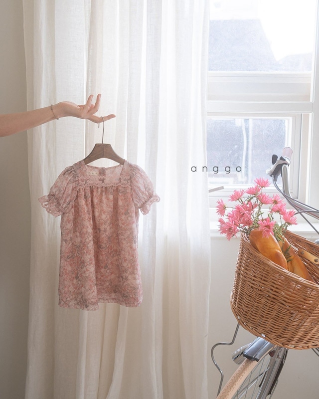 *即納* anggo いちごクリームワンピース