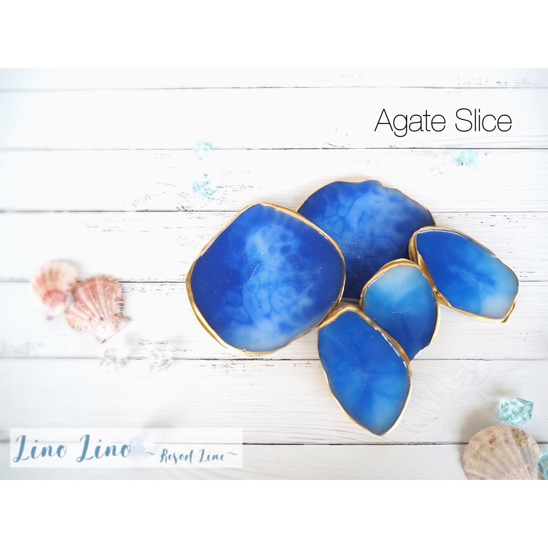 ☆メノウ（スライス）のトレー ☆メノウ（スライス）のトレー