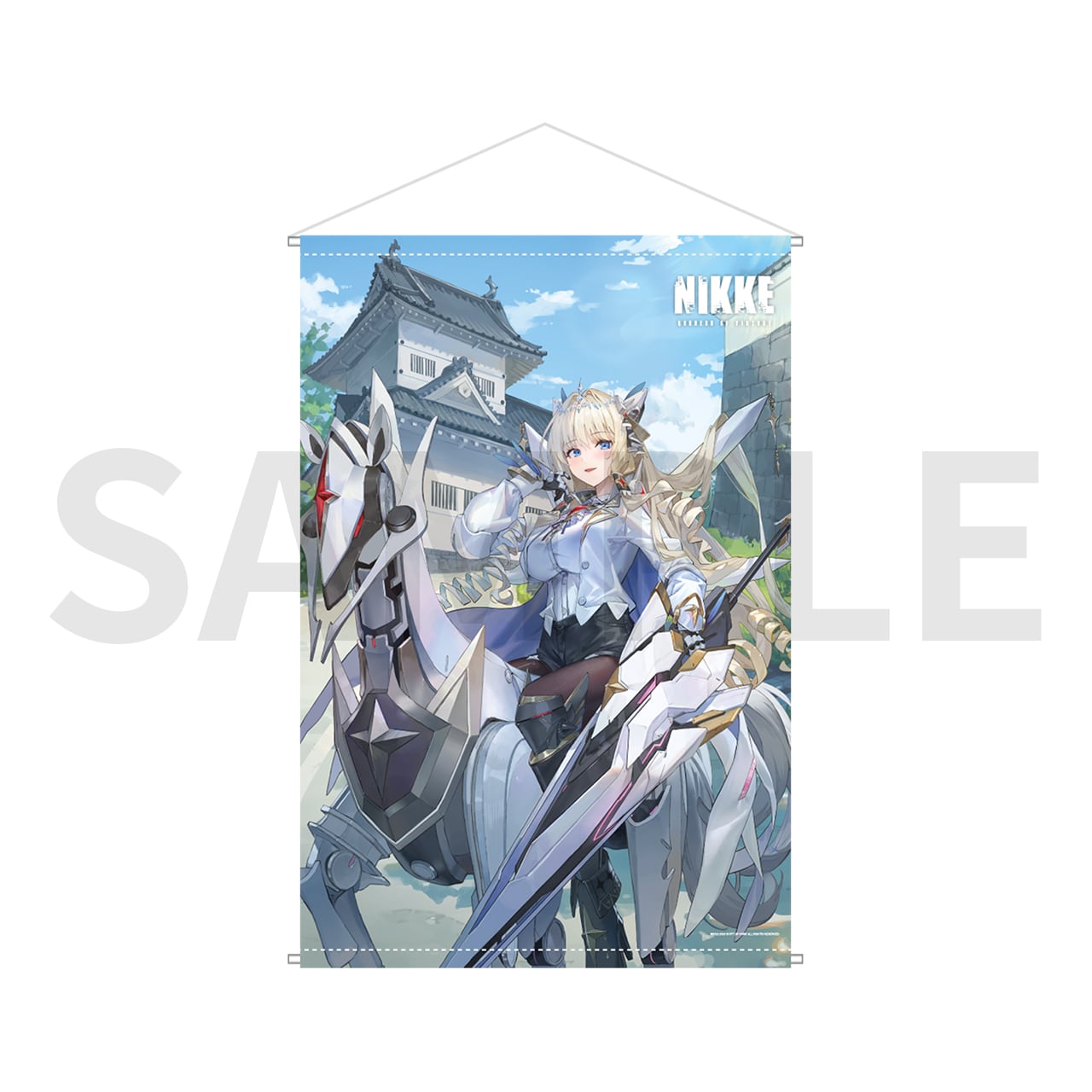 【事後物販】勝利の女神:NIKKE B2タペストリー Area 3rd 仙台 クラウン