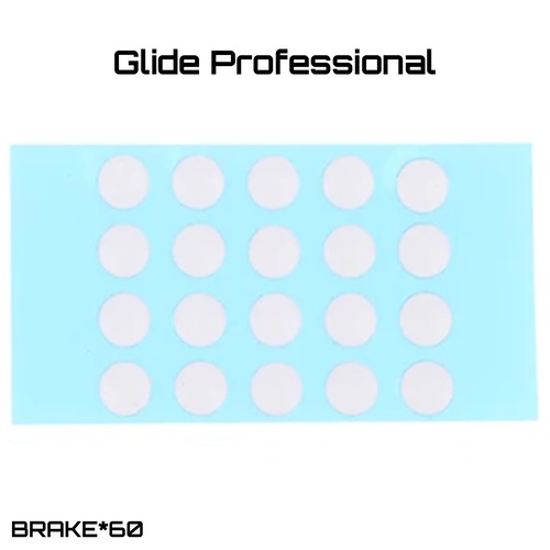 【GORIO】Glide Professional 汎用PTFEマウスソール 直径6mm(BRAKE*60)