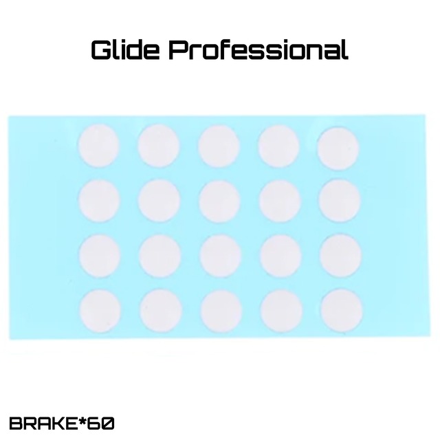 【GORIO】Glide Professional 汎用PTFEマウスソール (BRAKE*60)