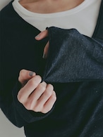 ETRE TOKYO コットンリネンハイゲージニットプルオーバー 4色展開