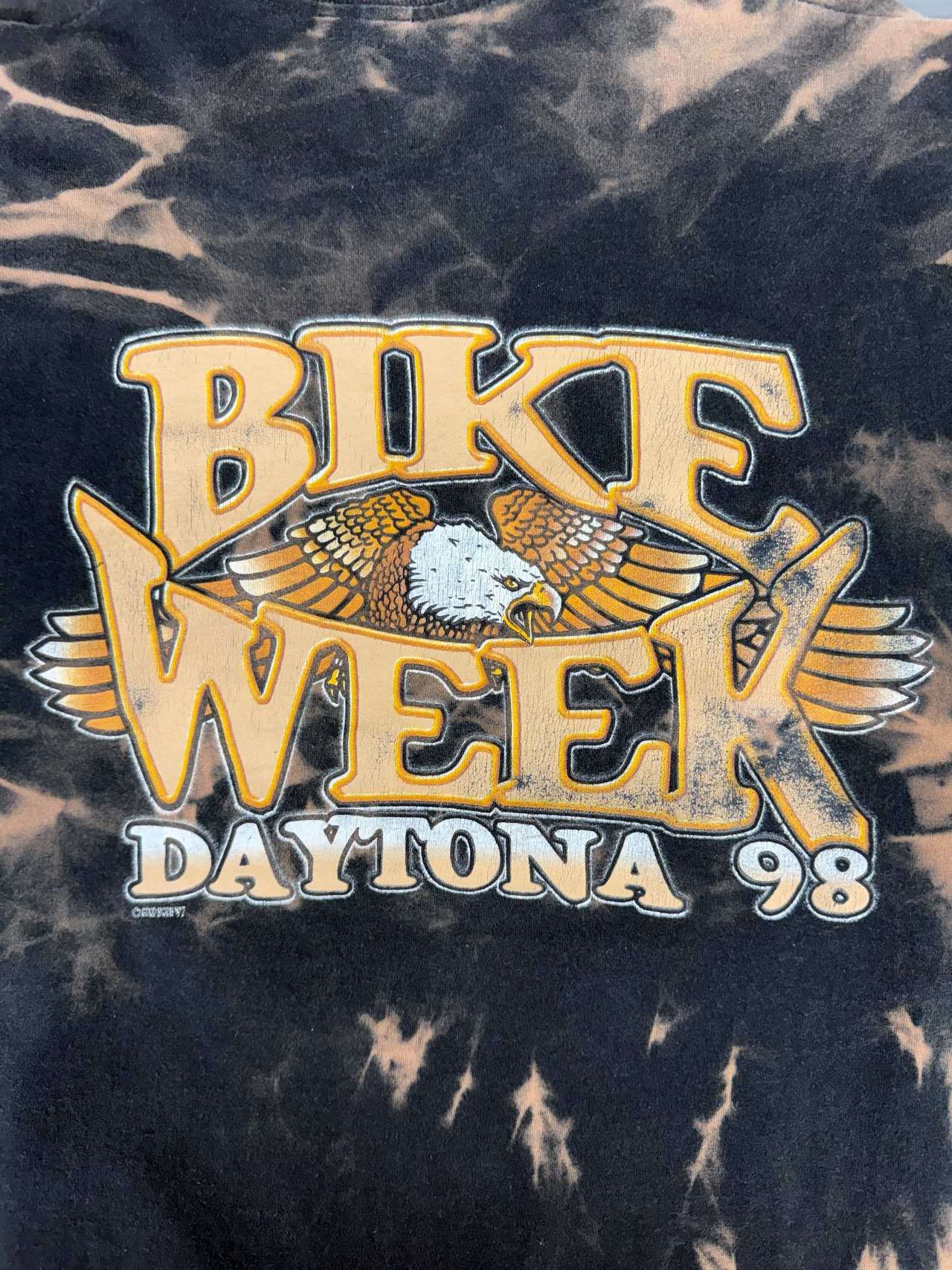 90s BIKE WEEK DAYTONA 98 / FRUIT OF THE LOOM made in usa・画像8