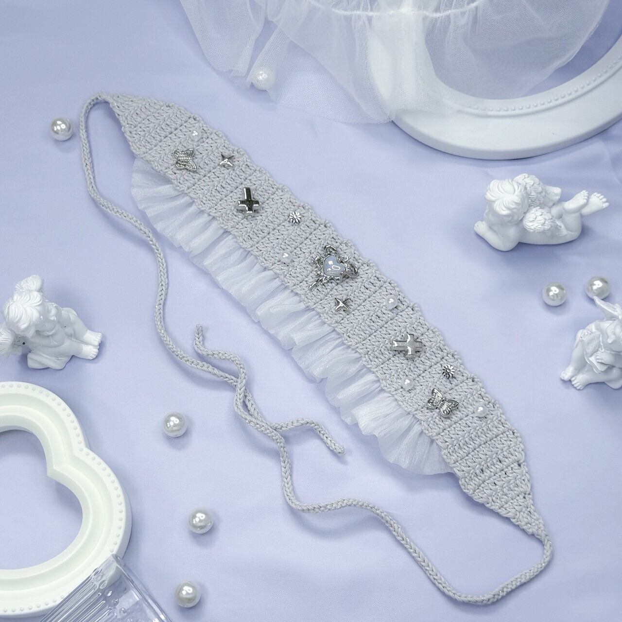 boudoir.様ヘッドドレスオーダー専用 メルヴェイユーズなBoudoirヴェールヘッドドレス｜東京ロリィタ