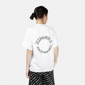 送料無料【HIPANDA ハイパンダ】レディース パンダドール Tシャツ / WOMEN'S PANDA DOLL SHORT SLEEVED T-SHIRT / WHITE・BLACK