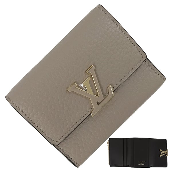 New LOUIS VUITTON ルイヴィトン 三つ折り財布 ポルトフォイユ