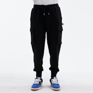 送料無料 【HIPANDA ハイパンダ】メンズ スウェットパンツ MEN’S SWEAT PANTS / BLACK