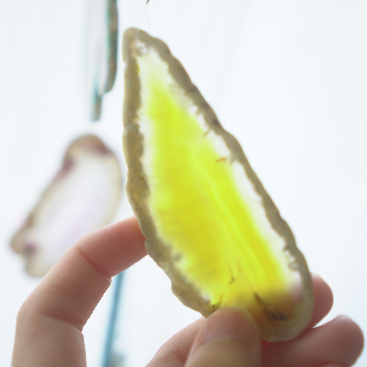 Mermaid Treasure - アゲートヒーリングチャイム / Agate Sun Catcher Wind Chime 037