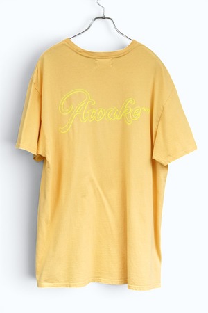 AWAKE NY SS21 LOGO TEE YELLOW XL