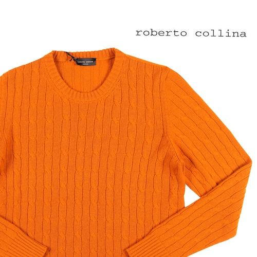 roberto collina(ロベルトコリーナ) 丸首セーター RB33401 24186
