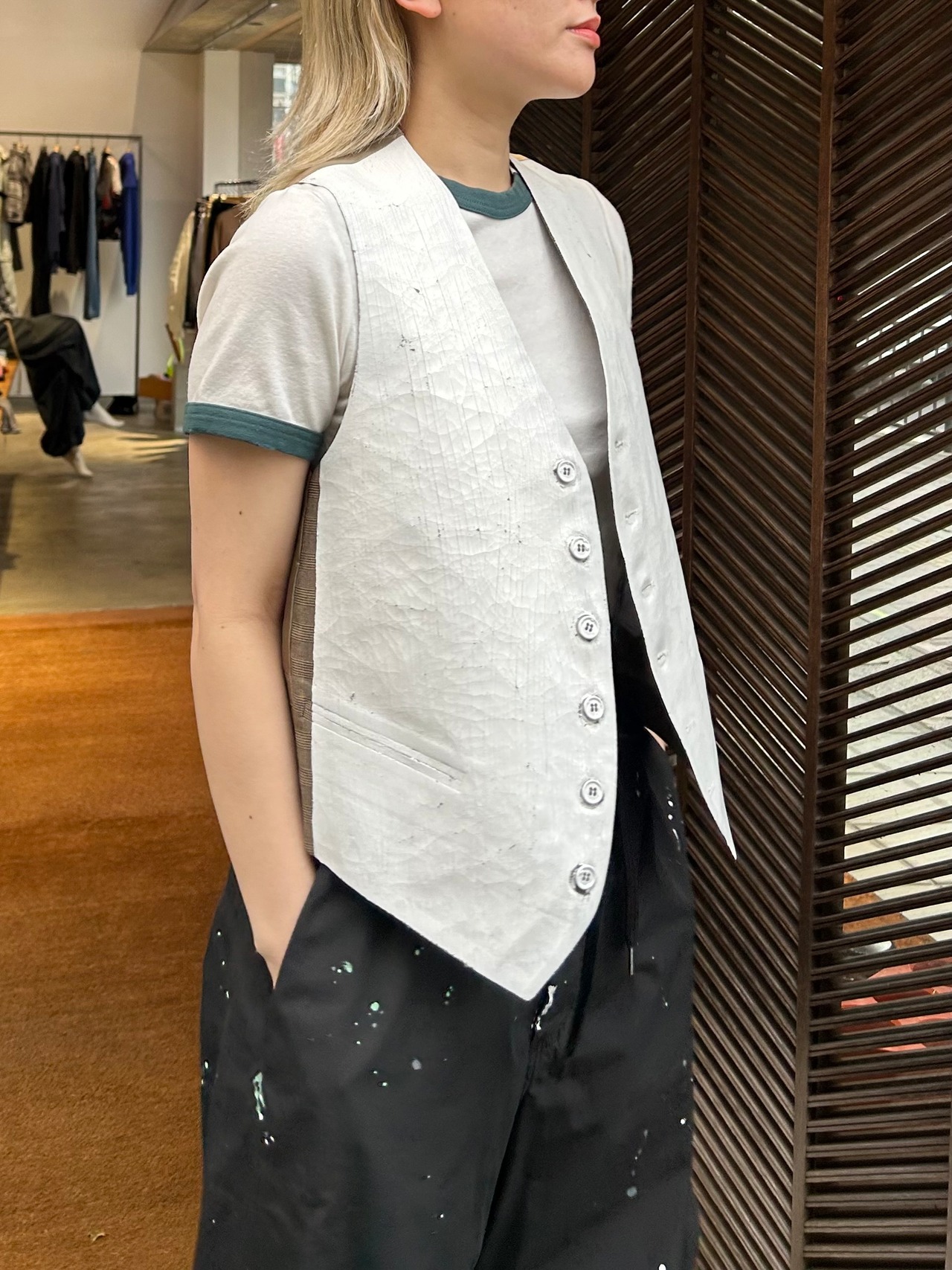 【25SS】MM⑥ エムエムシックス / ペイントベスト - 3