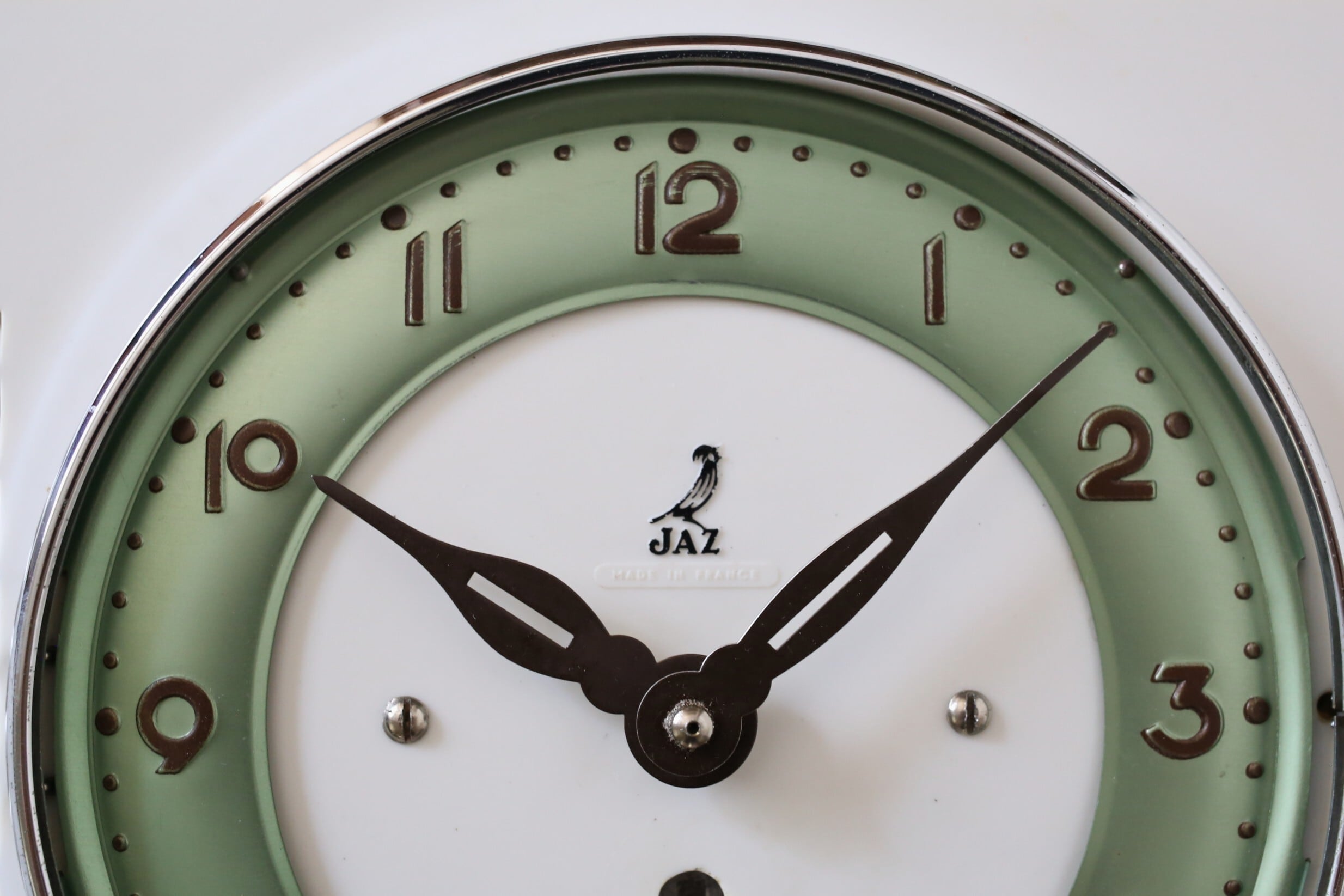 フランス アンティーク ヴィンテージ JAZ 壁掛け時計 『CUISIC