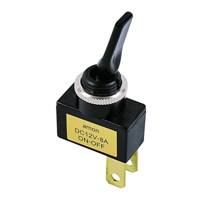 エーモン(amon) トグルスイッチ ON-OFF DC12V・8A 3204