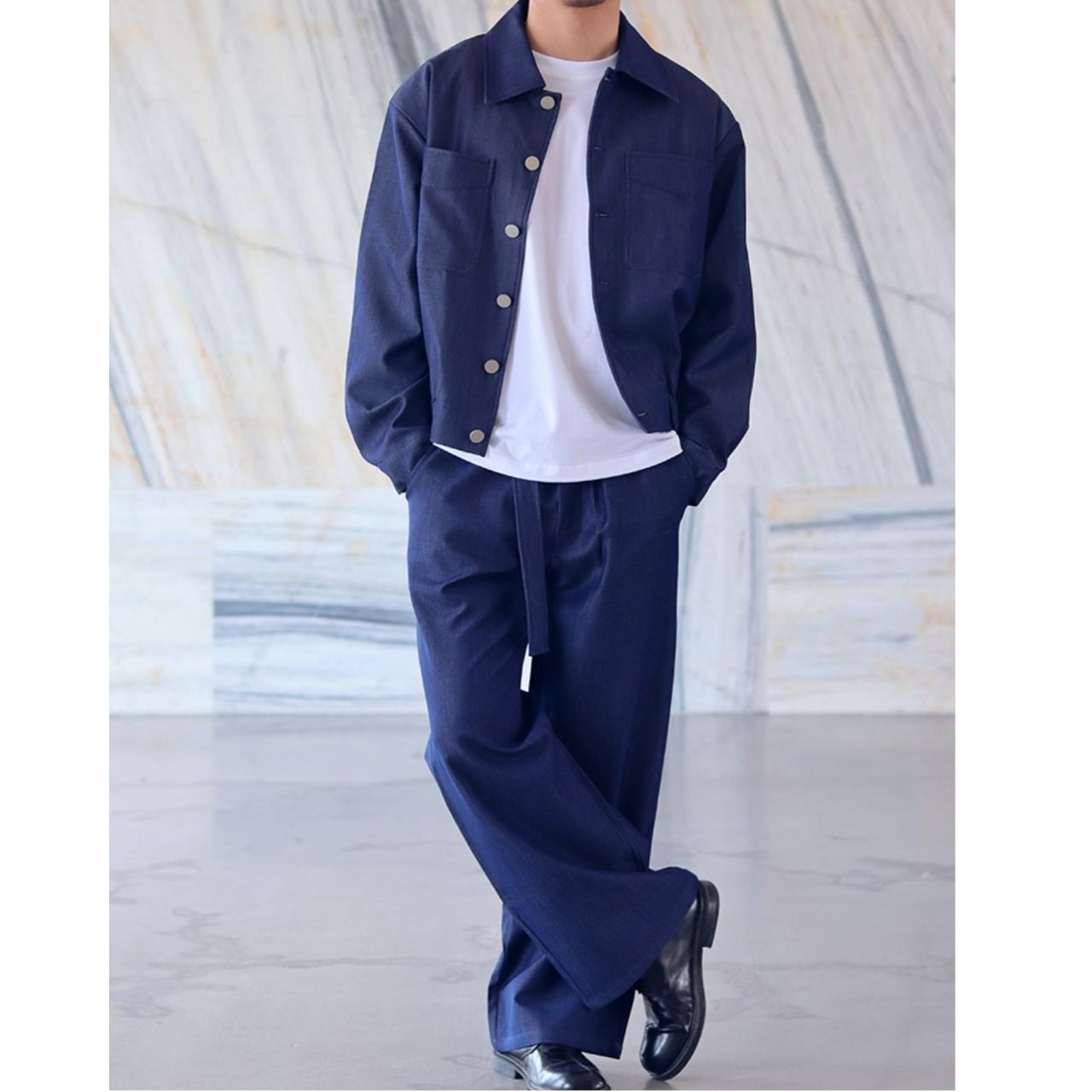 大人モードデニムジャケット（別売りでセットアップのボトムあり）　0839