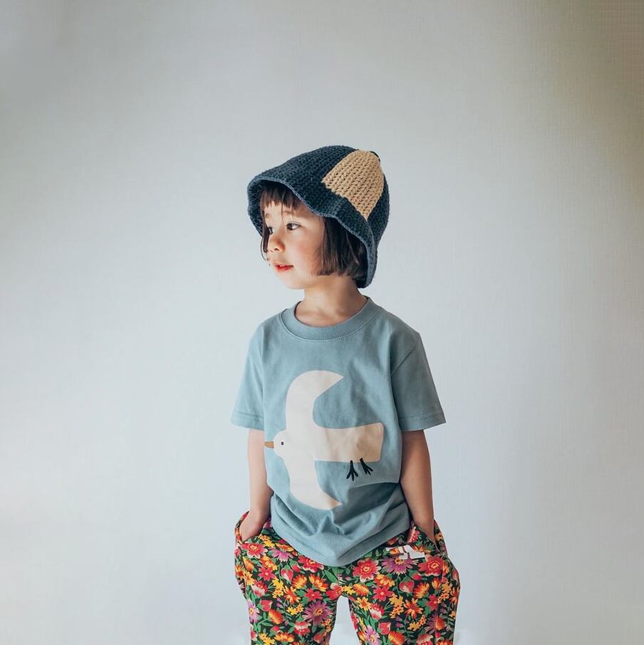 KIDS Tee カモメ seagull 鳥