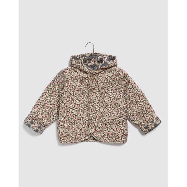 送料無料 Little cotton clothes/Jojo Reversible Jacket - Harlequin