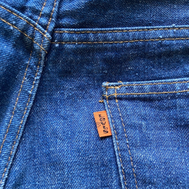 Levi's リーバイス 646 デニムパンツ 70s スレーキ ベルボトム ヴィンテージ古着 W29 L34 画像7