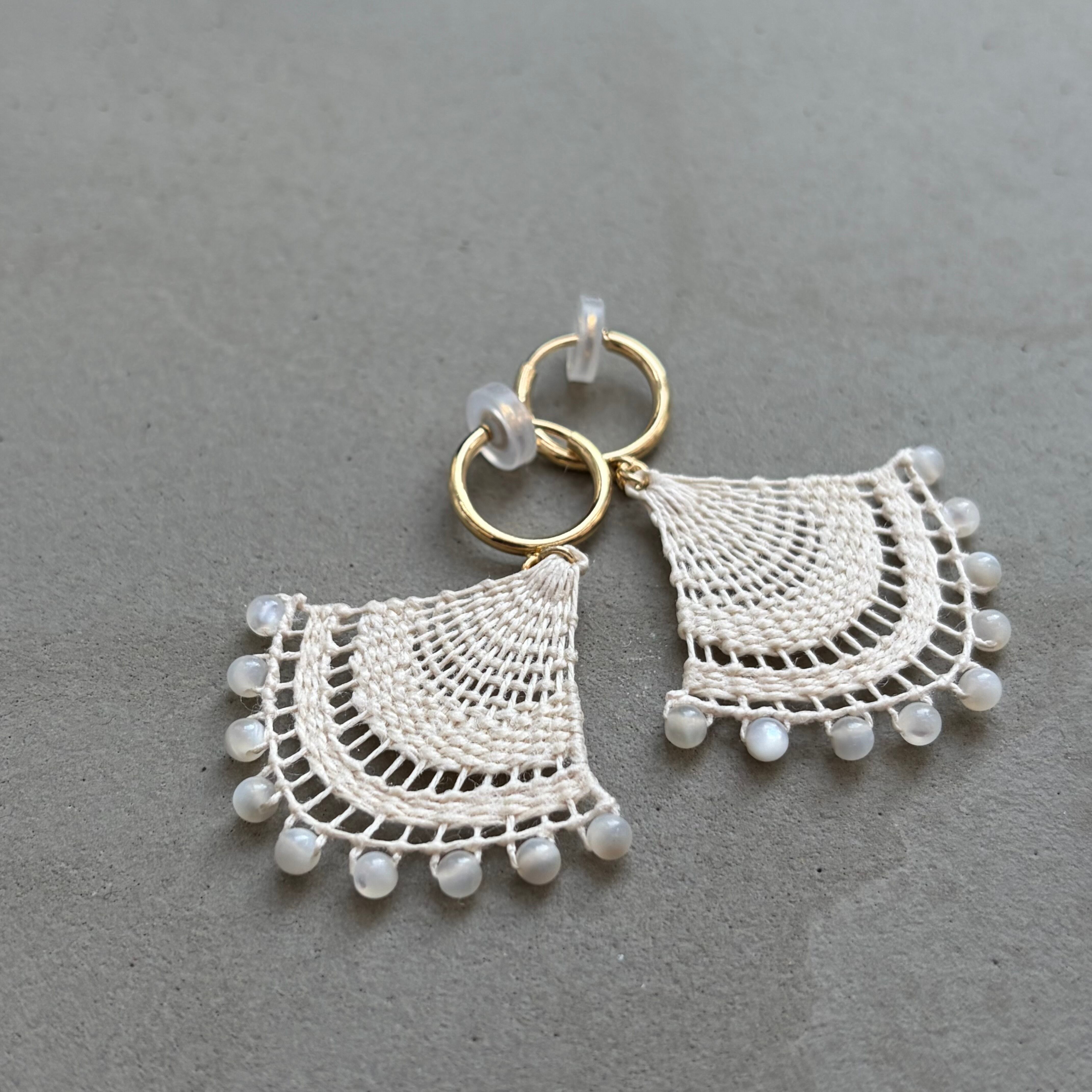 Ñanduti necklace | puka ~nanduti ~ ニャンドゥティアクセサリー