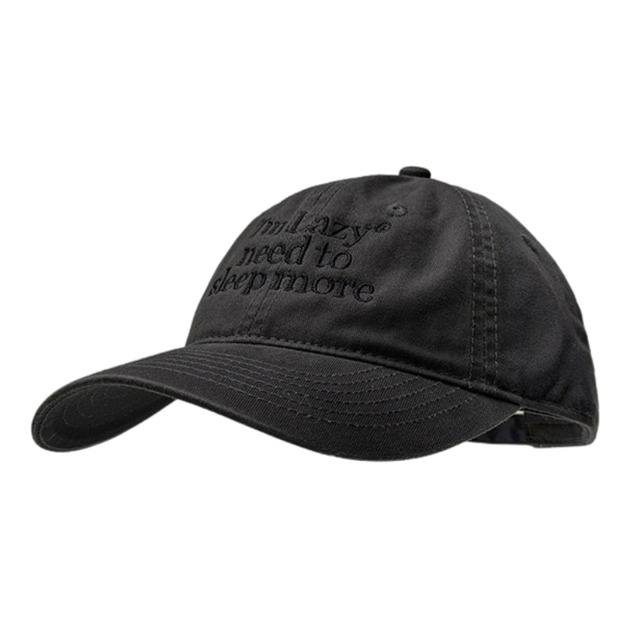 lettering embroidered cap　レタリング刺繍キャップ　J1943