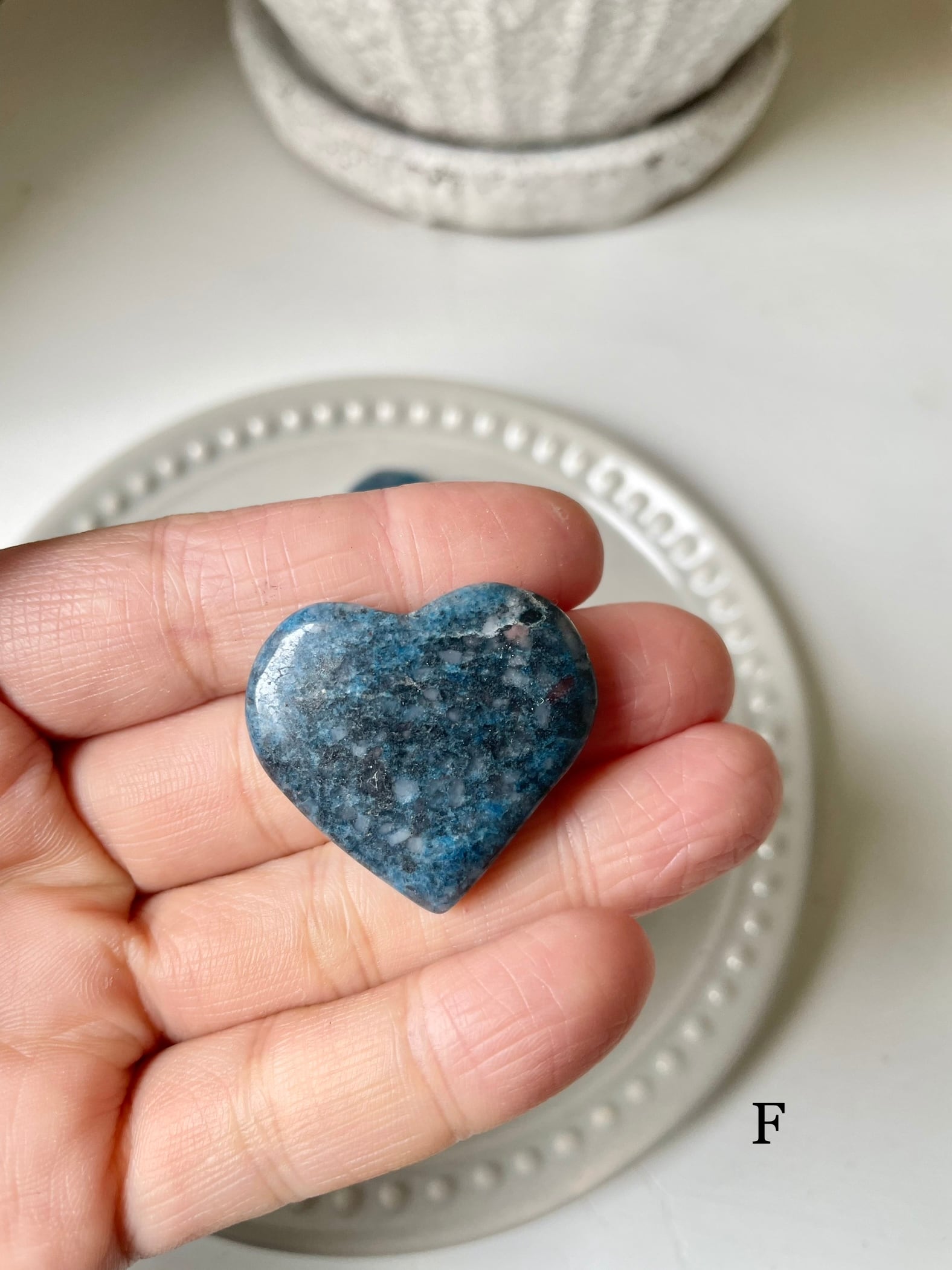Trolleite Heart Shape / トロレアイト ハートシェイプタンブル | AINA