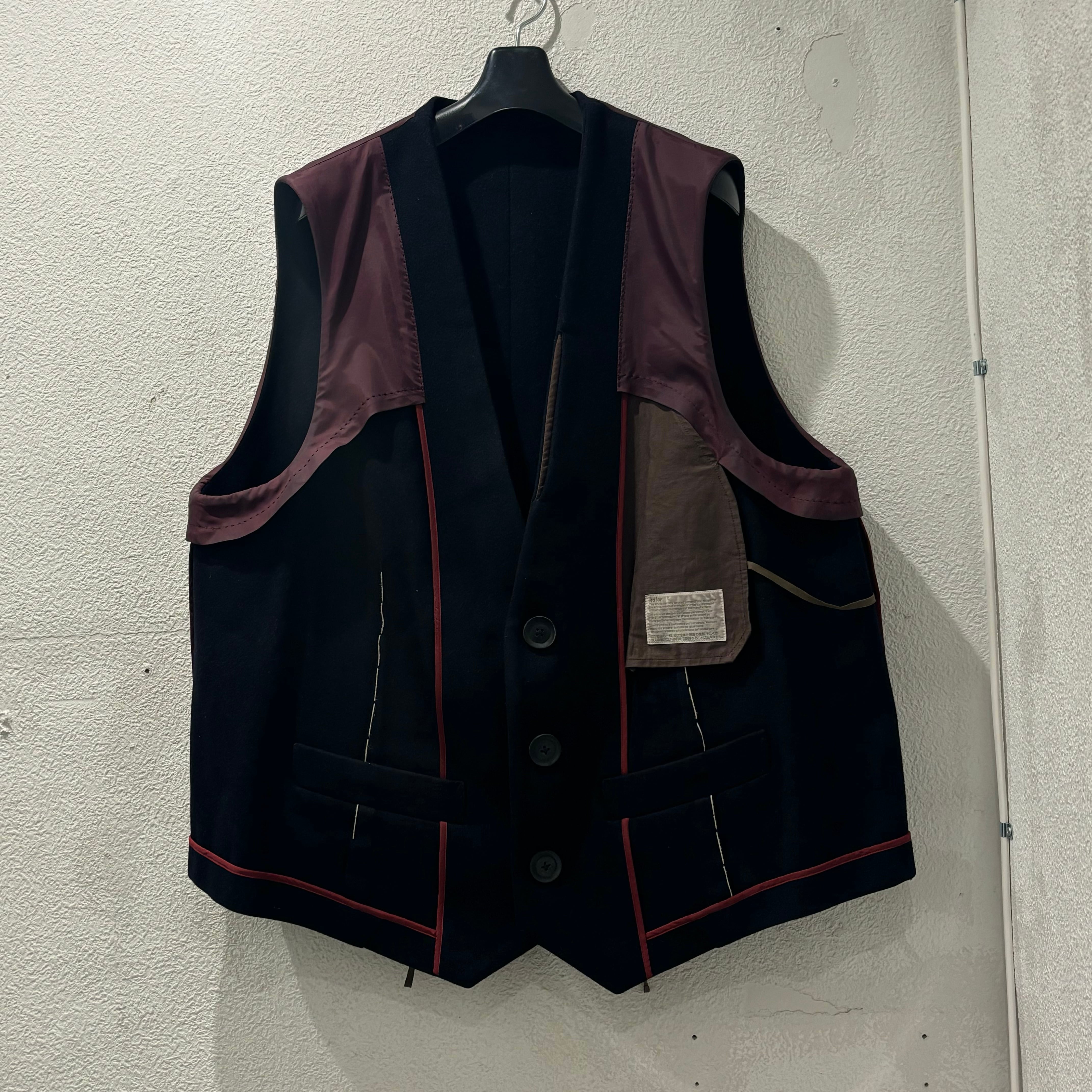 kolor 23aw インサイドアウトベスト kolor 23aw インサイドアウトベスト カラー(kolor) 2023-24年秋冬