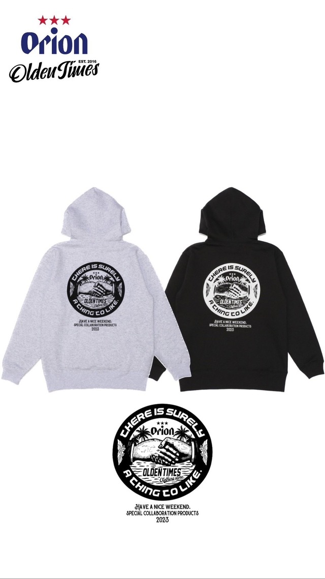 【2色展開】OKINAWA PRIDE SWEAT PULLOVER HOODIE